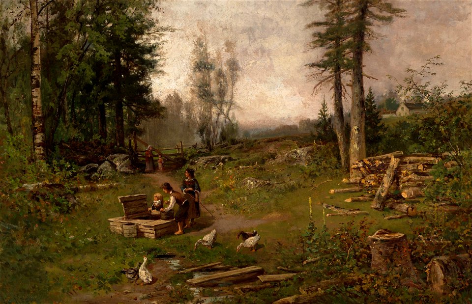 Children at the Well )