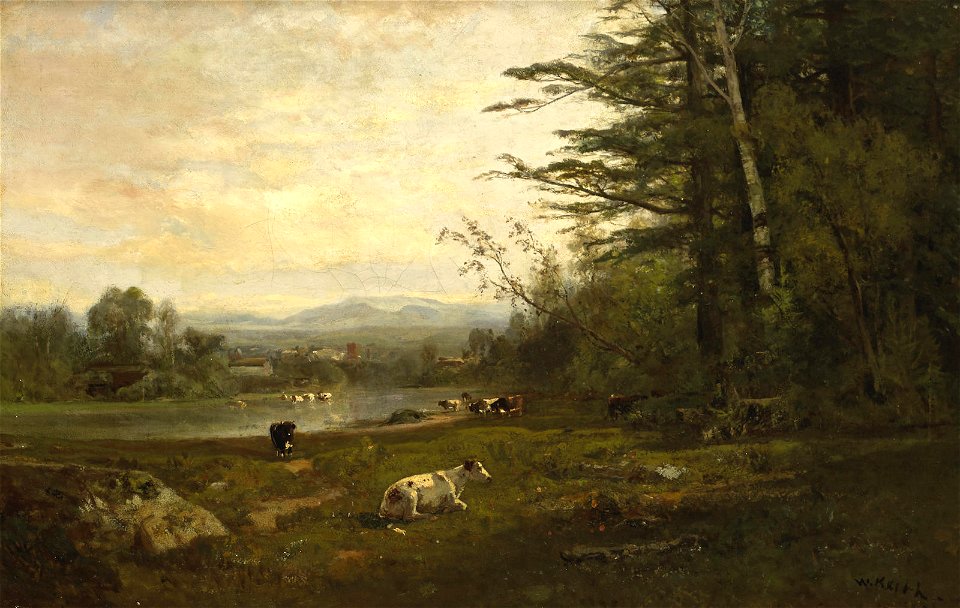 Marin County landscape by William Keith
