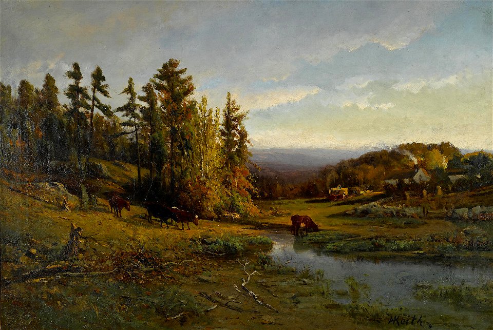 Pastoral Landscape by William Keith