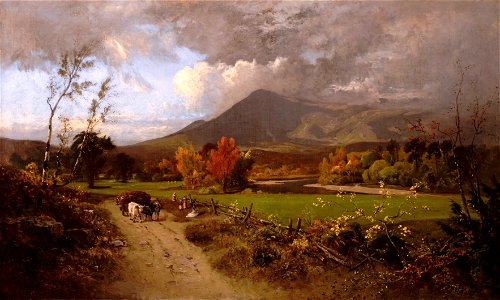 White Mountains and Conway Meadows by William Keith, 1881