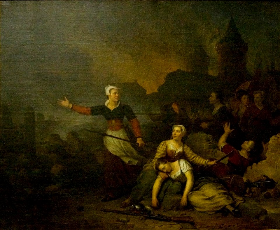 Kenau Simonsdr. Hasselaar during the Siege of Haarlem