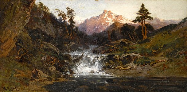 Mount of the Holy Cross by William Keith