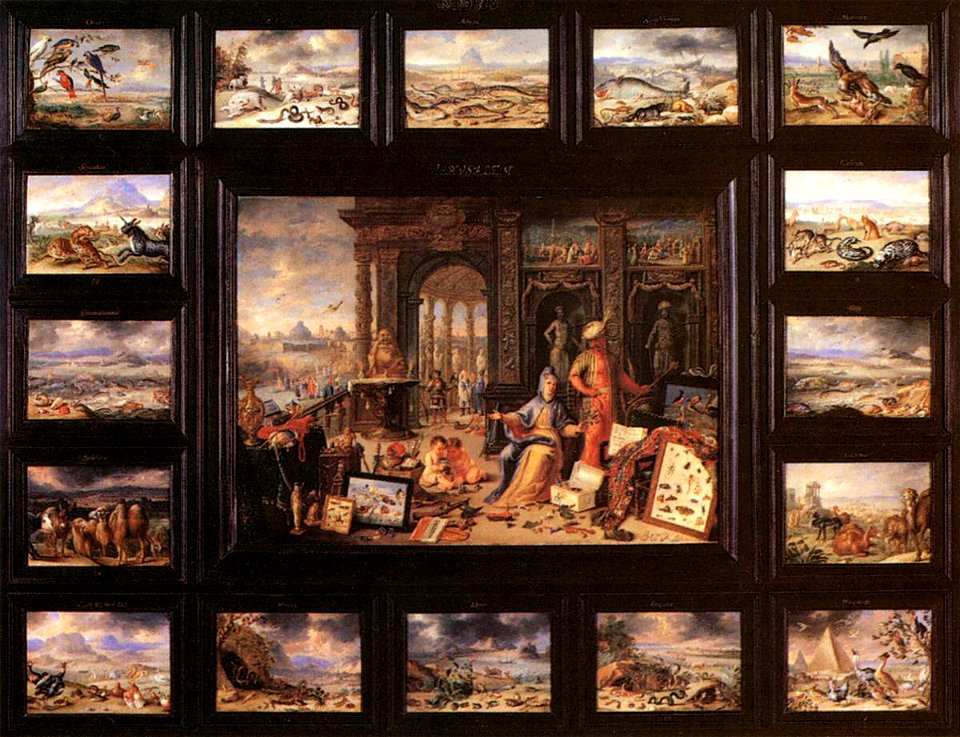 The Continent of Asia 1666 Jan van Kessel the Elder