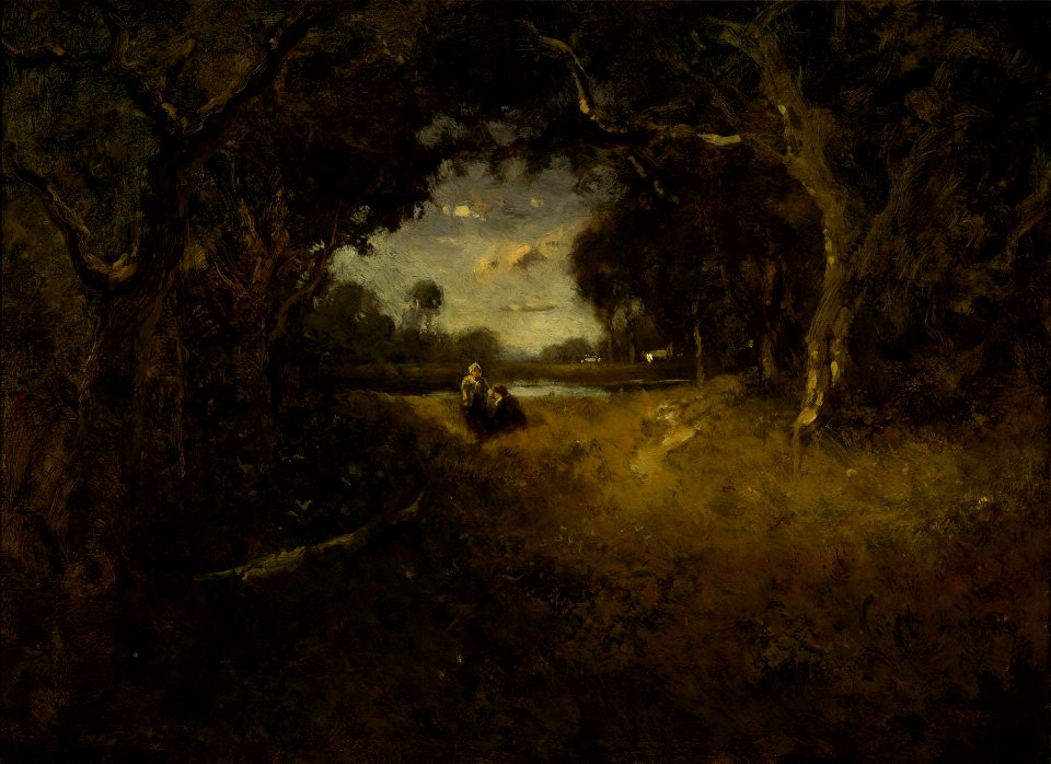 William Keith - Under the Oaks