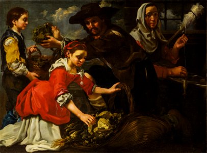 Monsù Bernardo - Filatrice e raccoglitore di erbe