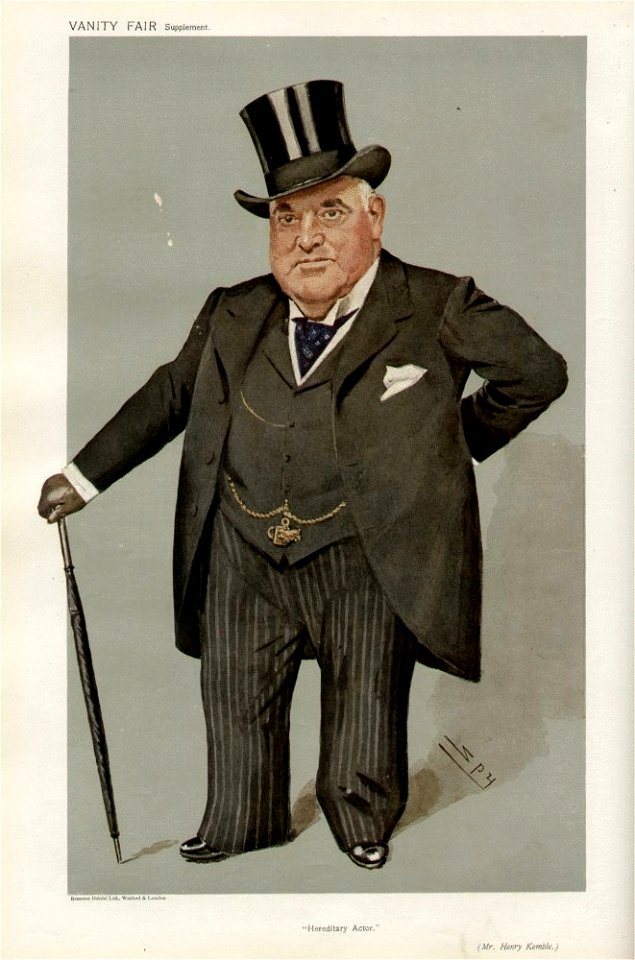 Henry Kemble, Vanity Fair, 24 April 1907