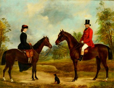 Friedrich Wilhelm Keyl - Wm Pierde Hayward Senr. and his daughter Jane