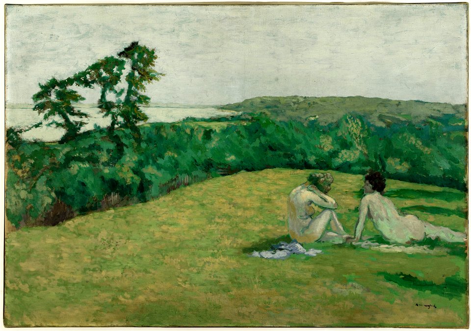 Ker-Xavier Roussel - Devant la mer (Varengeville) - PPP633 - Musée des Beaux-Arts de la ville de Paris