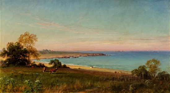 California Coast by John Ross Key, oil on canvas