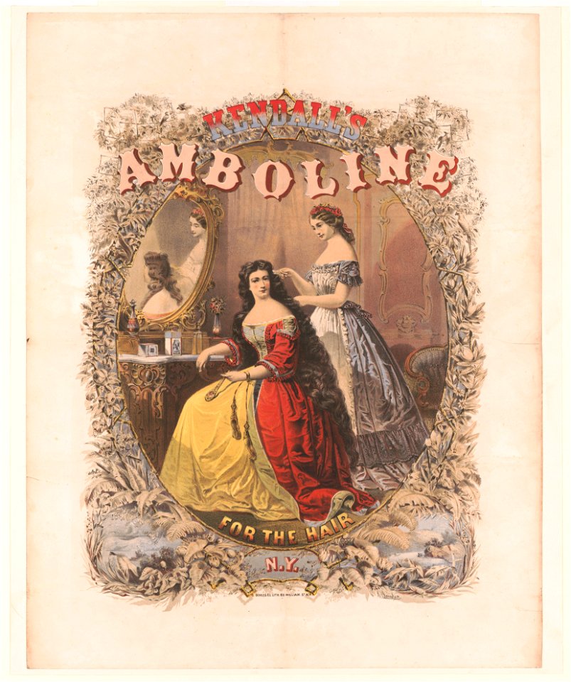 Kendall's amboline for the hair LCCN2003674282