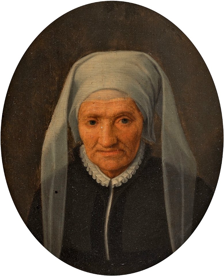 Willem Key (attr) Bildnis einer alten Frau