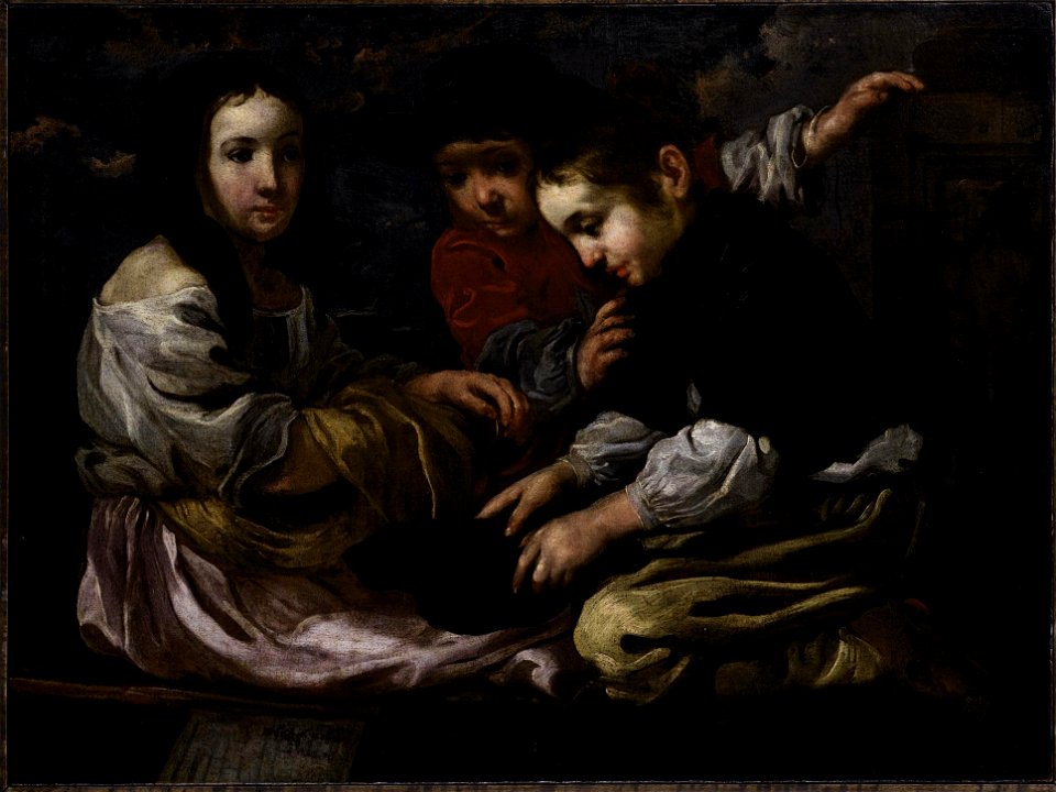 Monsù Bernardo - Tre ragazzi che giocano