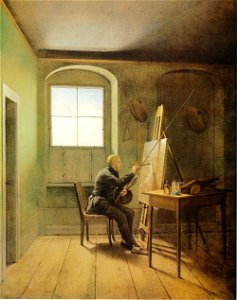 Kersting - Caspar David Friedrich in seinem Atelier 1811