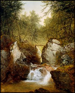 John Frederick Kensett - Bash-Bish Falls, Massachusetts - 48.437 - Museum of Fine Arts