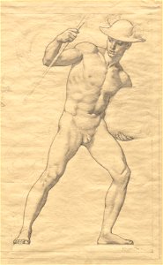 Kenyon Cox (American, 1856-1919) - Mercury - 1916.1071 - Cleveland Museum of Art