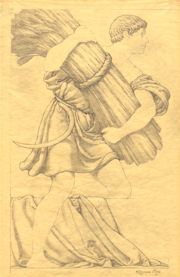 Kenyon Cox (American, 1856-1919) - Sketch - 1916.1079 - Cleveland Museum of Art