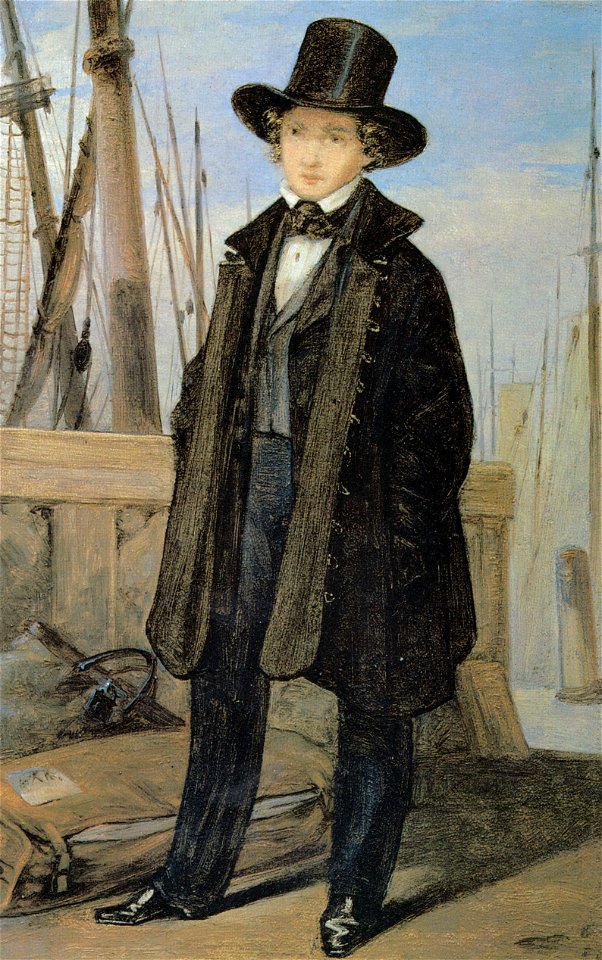 Kersting - Richard Kersting vor seiner Abreise nach Riga