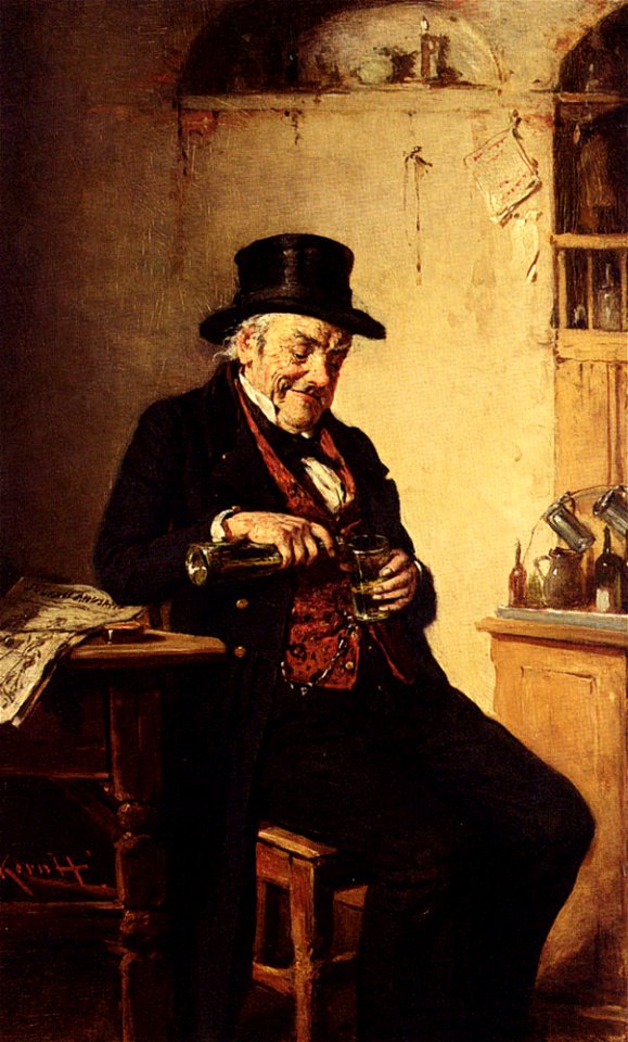 The Thirsty Reader, Hermann Kern