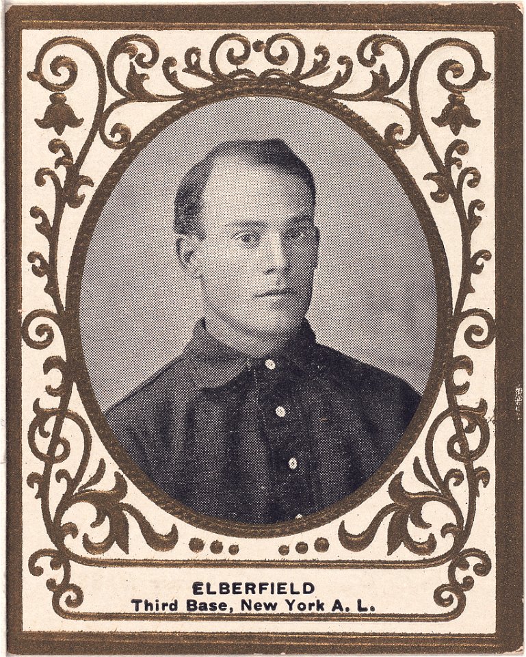Kid Elberfeld, New York Highlanders, baseball card portrait LCCN2007683789