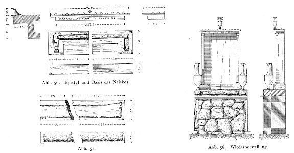 Kerameikos Grab des Makareus (Der Friedhof am Eridanos, Abb. 56-58)