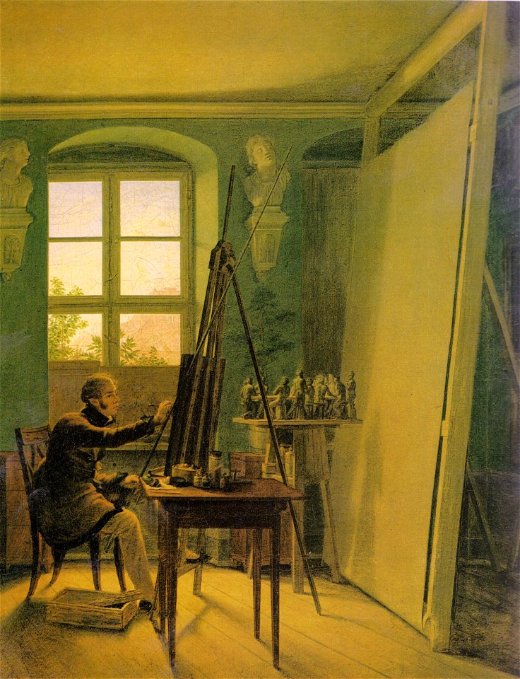 Kersting - Der Maler Matthäi im Atelier