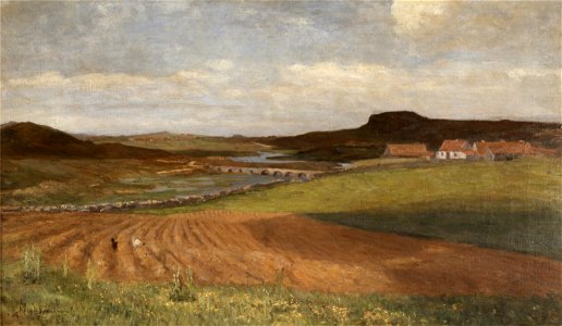 Kitty Kielland - Skjævelandsbroen - Stavanger kunstmuseum - RKS.1491