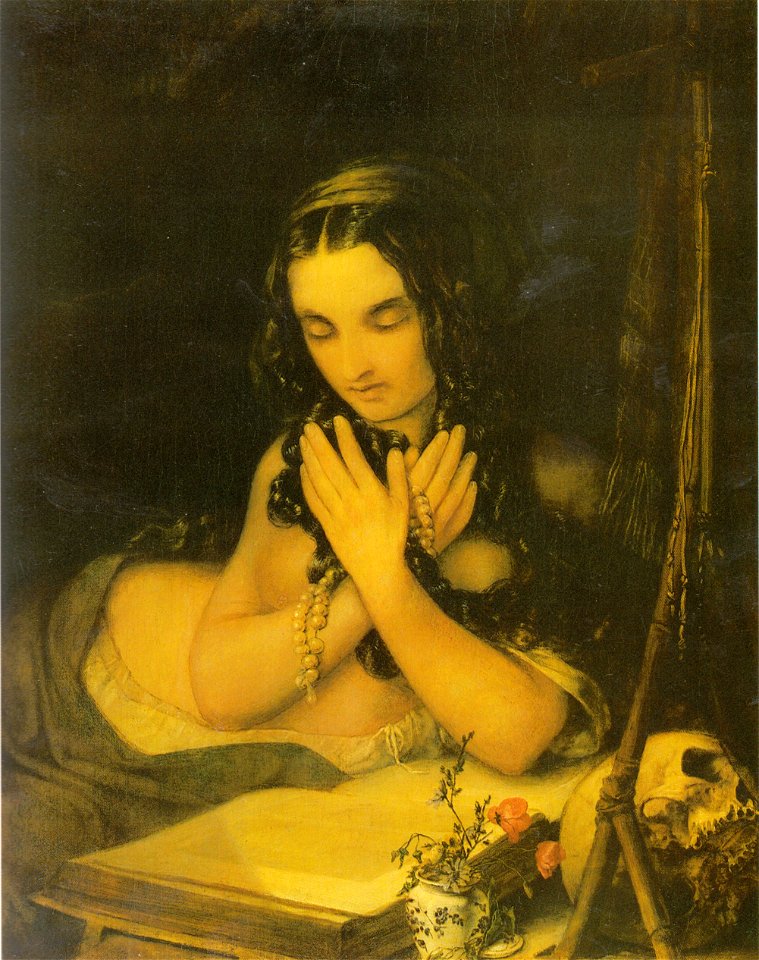 Kersting - Büßende Maria Magdalena