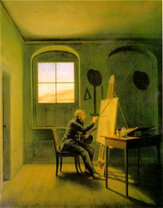 Kersting - Caspar David Friedrich in seinem Atelier 1819