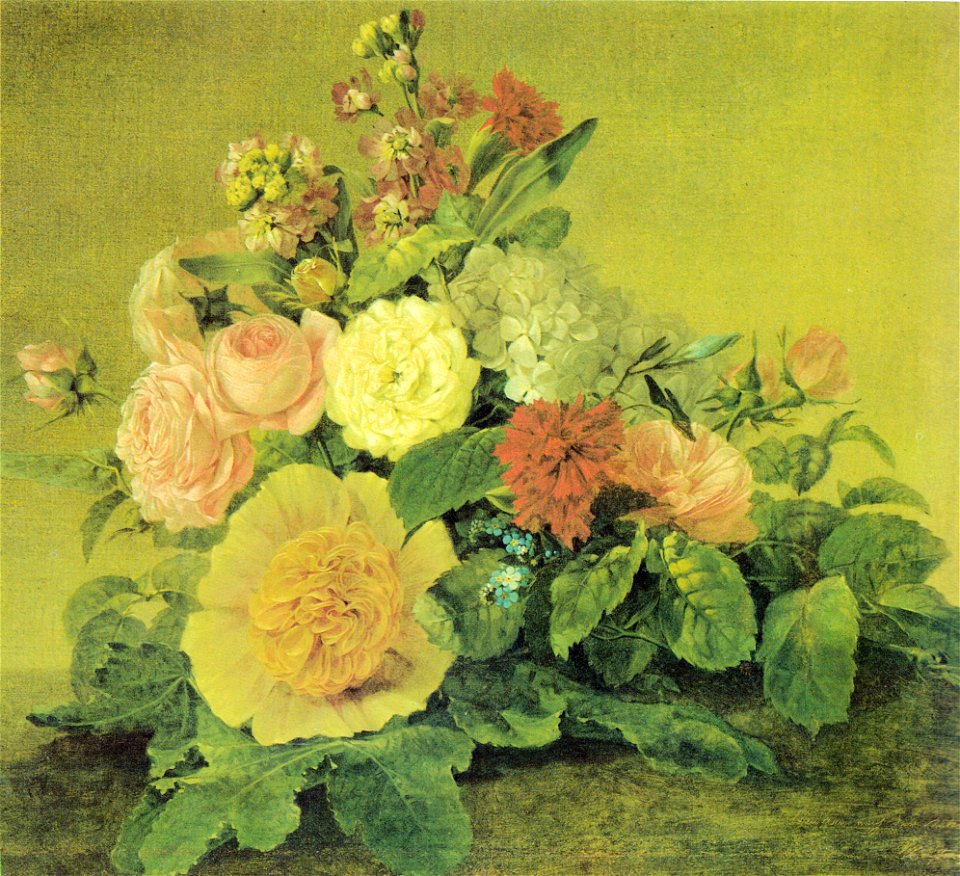 Kersting - Blumenstillleben - ca 1830