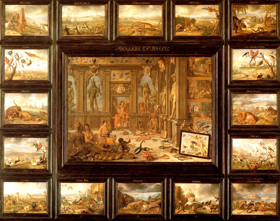 The Continent of America 1666 Jan van Kessel the Elder