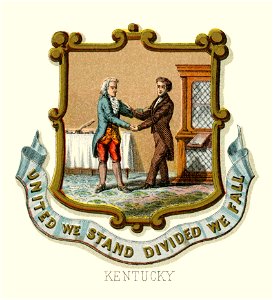 Kentucky state coat of arms (1876, restored TIF)