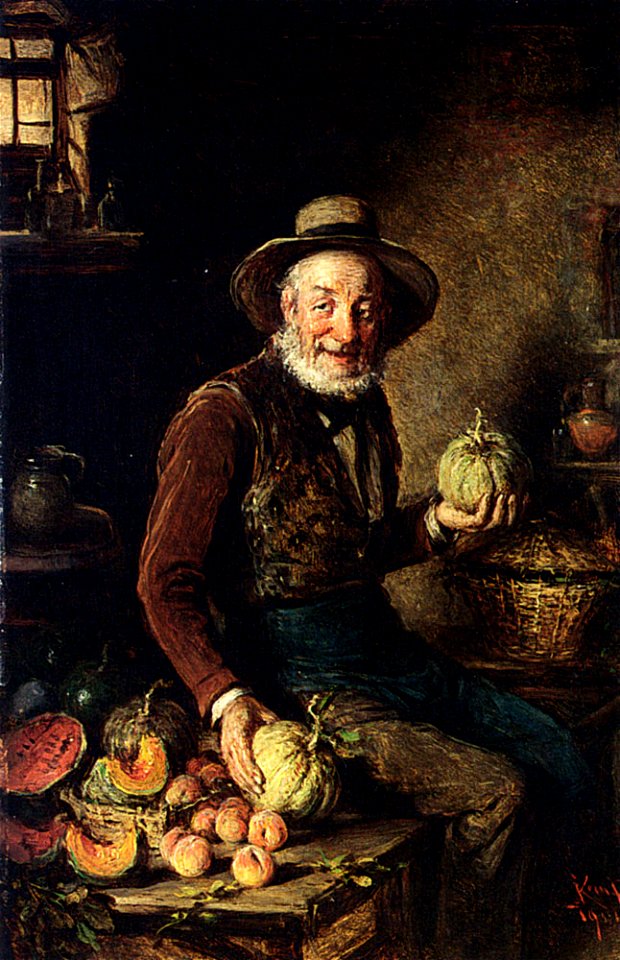 Kern The Pumpkin Seller 1904