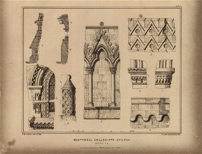 Killpack Southwell Minster 1839 Plate 21