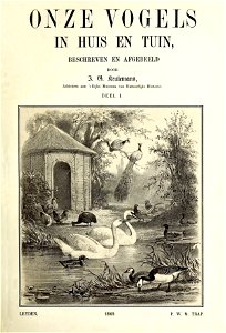 Keulemans Onze vogels 1 Titelpagina