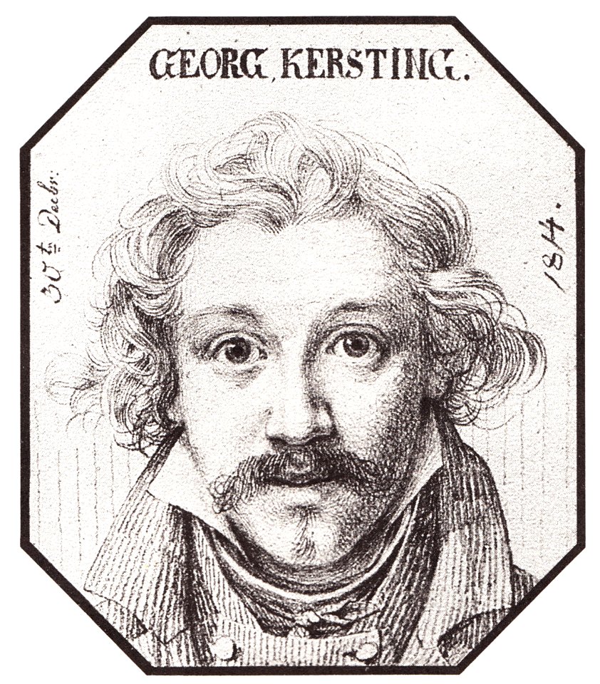 Kersting - Selbstbildnis