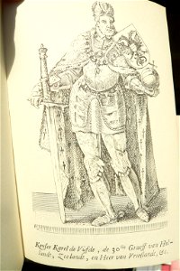 Keyser Karel de Vijfde. Free illustration for personal and commercial use.