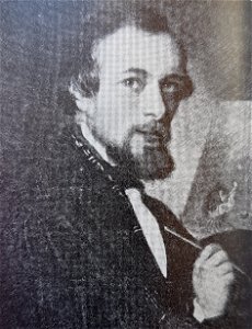 Kilian Zoll självporträtt 1855