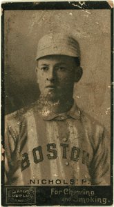 Kid Nichols, Boston Beaneaters, baseball card portrait LCCN2007683707