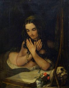Georg Friedrich Kersting - Maria Magdalena (ca. 1843)