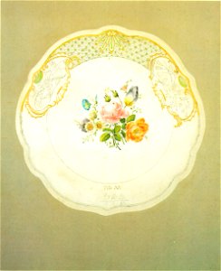 Kersting - Entwurf für einen Wandteller - 1818