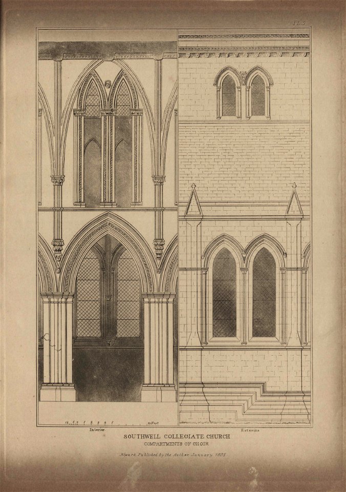 Killpack Southwell Minster 1839 Plate 05