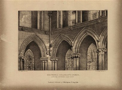 Killpack Southwell Minster 1839 Plate 13