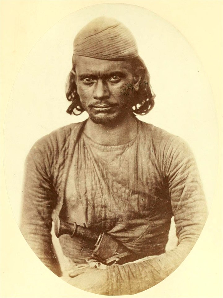 Khas male Nepal 1860s
