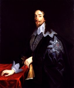 King Charles I by Sir Anthony Van Dyck (2). Free illustration for personal and commercial use.