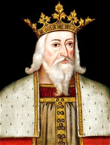 King Edward III (retouched). Free illustration for personal and commercial use.