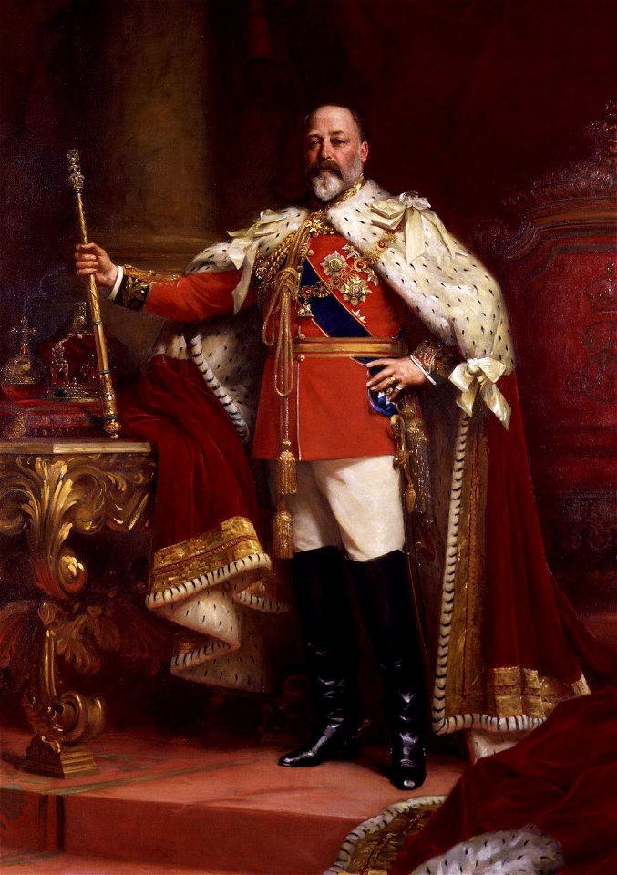 King Edward VII portrait