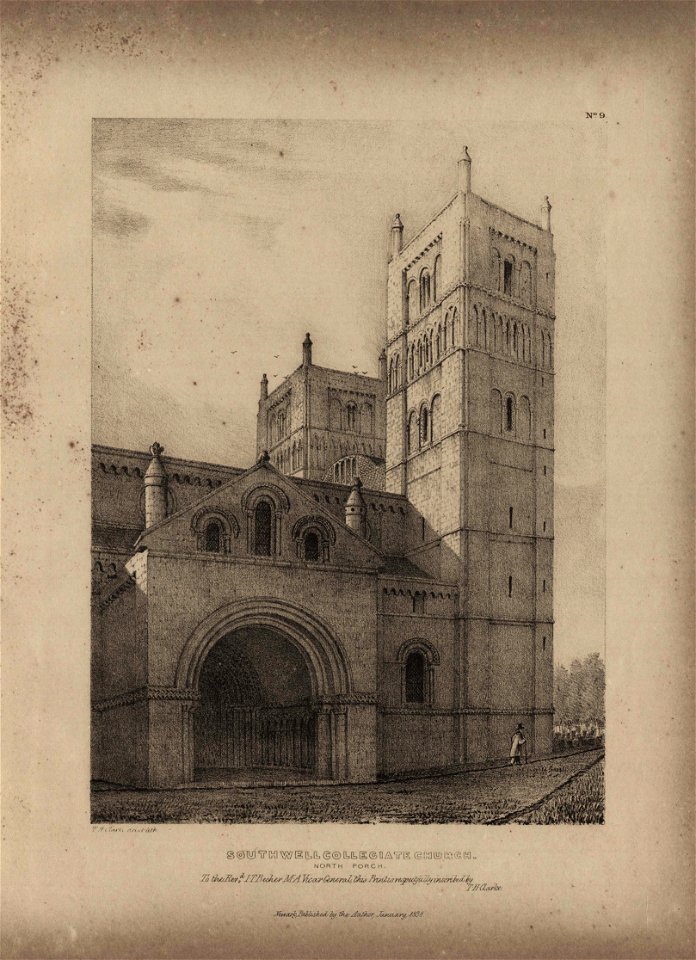 Killpack Southwell Minster 1839 Plate 09