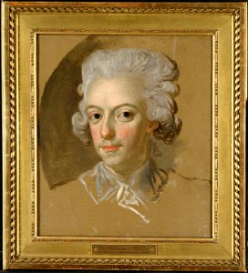 King Gustav III of Sweden. Sketch (Lorens Pasch d.y.) - Nationalmuseum - 21511