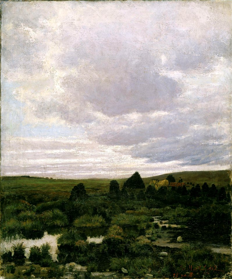 Kitty Kielland - Peat Bog at Jæren - NG.M.00521 - National Museum of Art, Architecture and Design