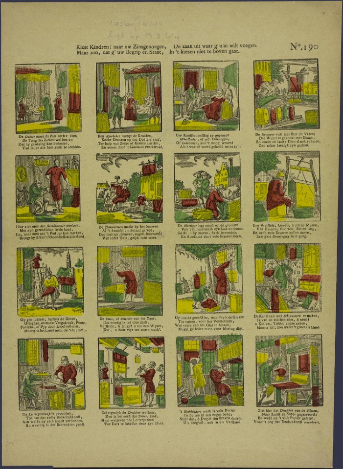 Kiest kindren! naar uw zinsgenoegen, De zaak uit waar g'u in wilt voegen-Catchpenny print-PRENT 0173